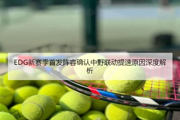 EDG新赛季首发阵容确认中野联动提速原因深度解析