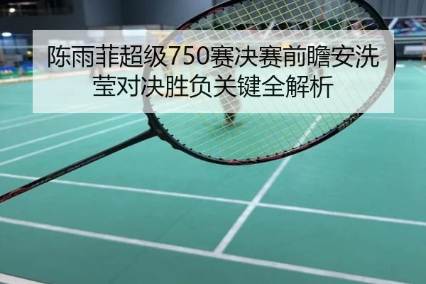 陈雨菲超级750赛决赛前瞻安洗莹对决胜负关键全解析 - ayx